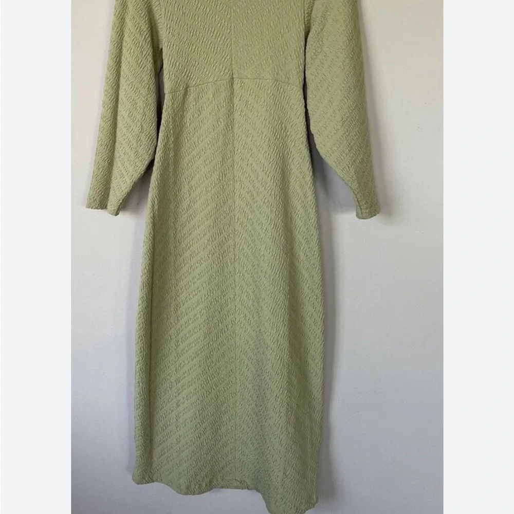Free People Gabby Seamless Green Dress M L